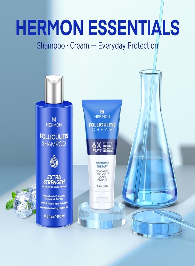 Hermon Folliculitis Treatment (Folliculitis Cream & Shampoo) - Image 2